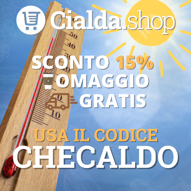 Promozione capsule caffè: usa il Codice Sconto CHECALDO