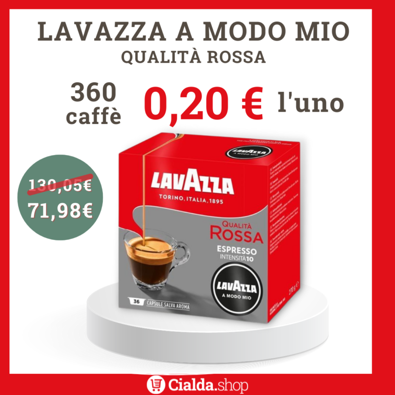 Capsule Lavazza A Modo Mio Qualità Rossa