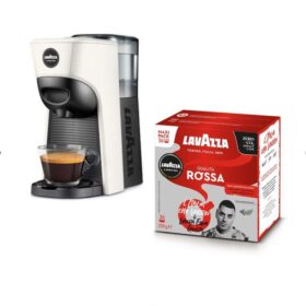 Lavazza Tiny ECO White + 360 capsule Lavazza A Modo Mio Qualità Rossa